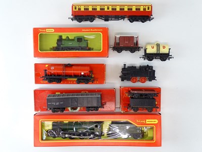 Lot 314 - A pair of boxed TRI-ANG HORNBY OO Gauge steam...