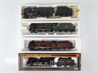 Lot 316 - A group of part boxed / unboxed OO Gauge steam...