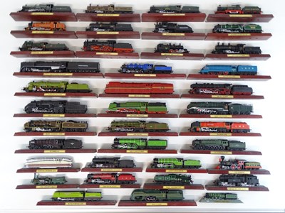 Lot 333 - A large group of static locomotive models by...