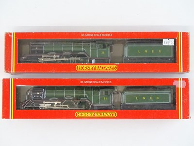 Lot 339 - A pair of HORNBY OO Gauge Class A1 steam...