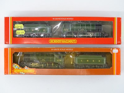 Lot 353 - A pair of HORNBY OO Gauge Class D49 steam...