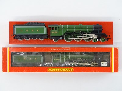 Lot 355 - A pair of HORNBY OO Gauge class A1 steam...