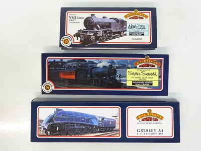 Lot 356 - A group of BACHMANN OO Gauge LNER steam...