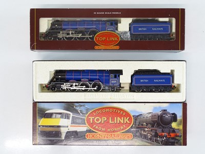 Lot 360 - A pair of HORNBY OO Gauge class A3 steam...