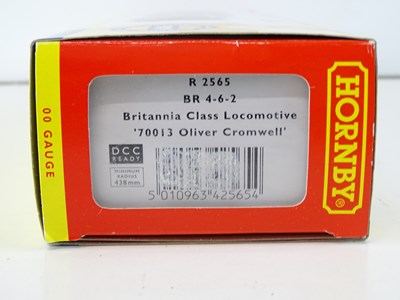 Lot 376 - A HORNBY OO Gauge R2565 Britannia class steam...