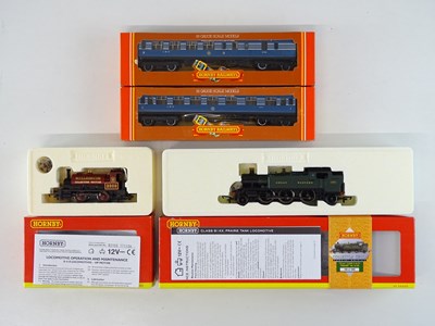 Lot 382 - A group of HORNBY OO Gauge rolling stock...