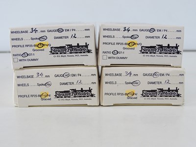 Lot 385 - A group of OO Gauge motor bogies and motor...