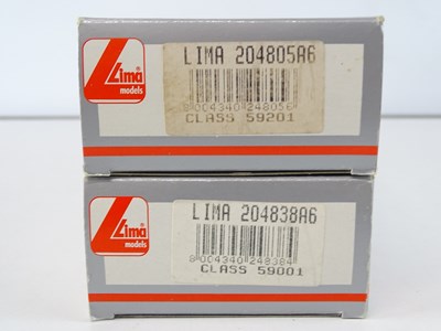 Lot 386 - A pair of LIMA OO Gauge class 59 diesel...