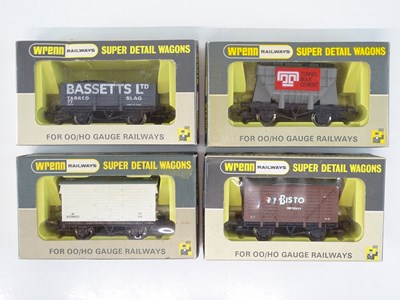 Lot 393 - A group of WRENN OO Gauge rarer wagons to...