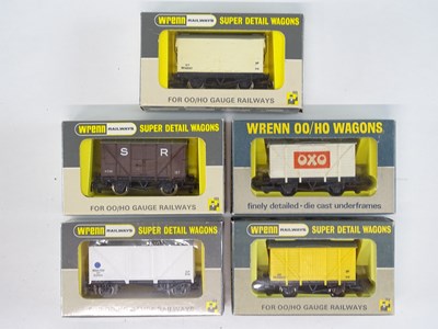 Lot 402 - A group of WRENN OO Gauge rarer wagons to...