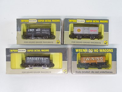 Lot 403 - A group of WRENN OO Gauge rarer wagons to...