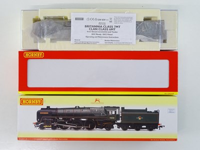 Lot 408 - A HORNBY OO Gauge R2847 Clan class steam...