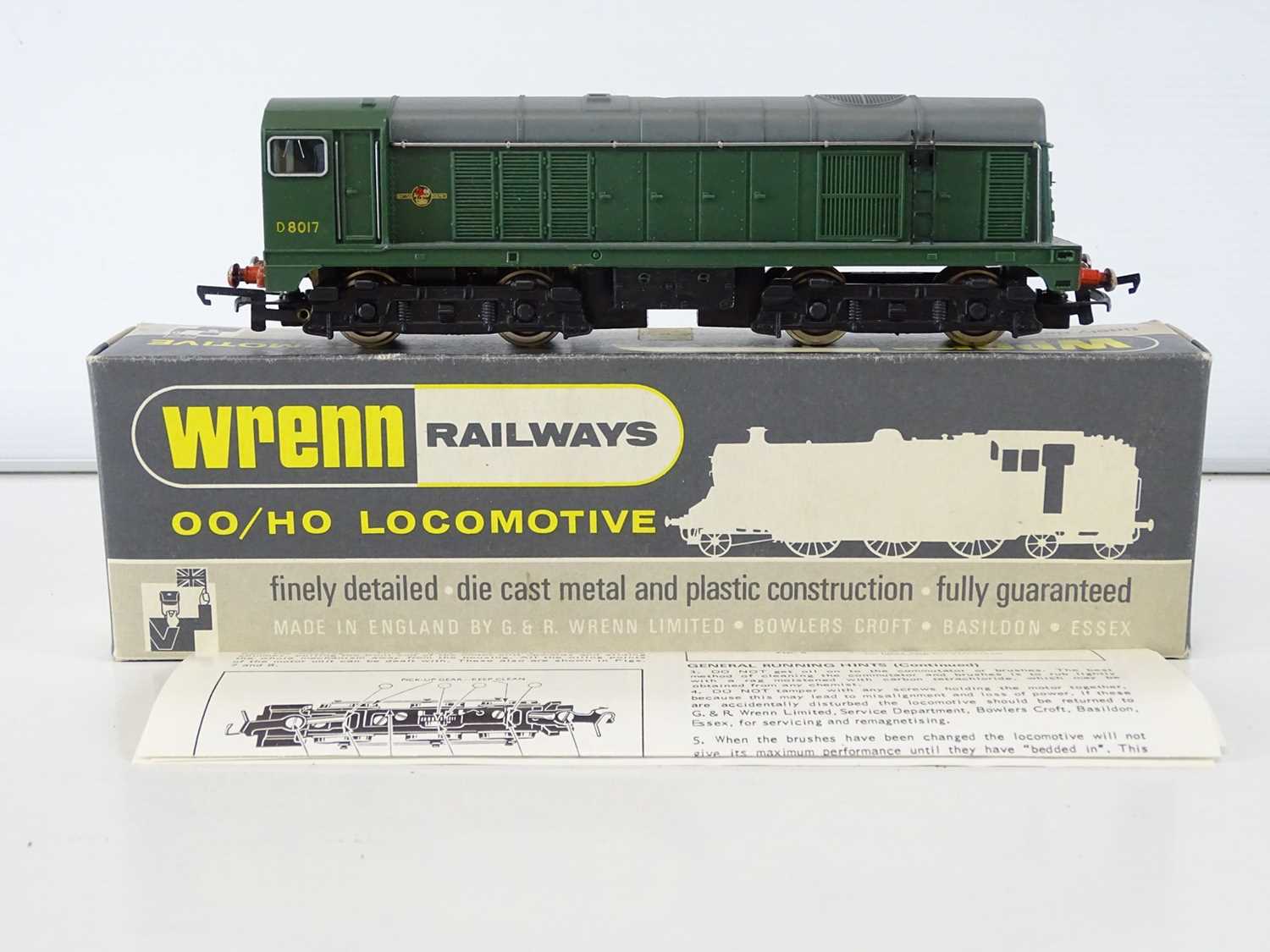 Lot 415 - A WRENN OO Gauge W2230 Bo-Bo Diesel locomotive...