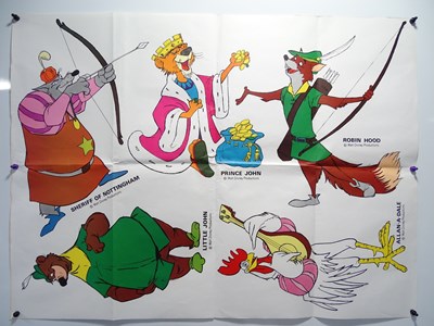 Lot 253 - WALT DISNEY: ROBIN HOOD (1973) A group of 3 x...