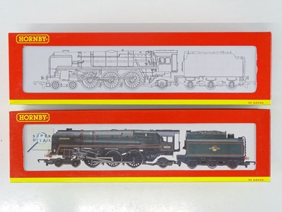 Lot 452 - A pair of HORNBY OO Gauge Britannia class...