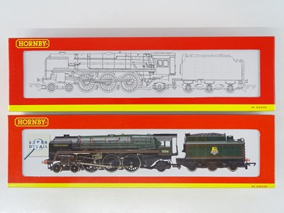 Lot 453 - A pair of HORNBY OO Gauge Britannia class...