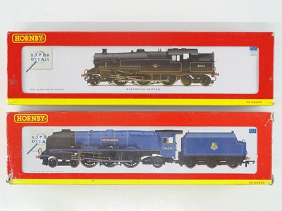 Lot 479 - A pair of HORNBY OO Gauge steam locomotives...