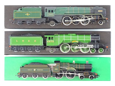 Lot 480 - A group of unboxed HORNBY OO Gauge steam...