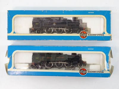 Lot 484 - A pair of AIRFIX OO Gauge Prairie steam tank...