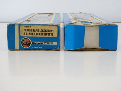 Lot 484 - A pair of AIRFIX OO Gauge Prairie steam tank...