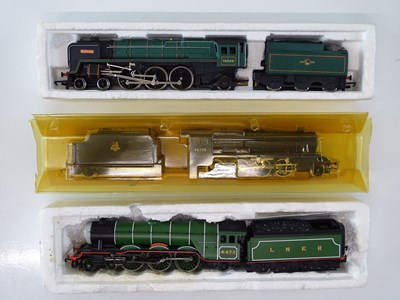 Lot 490 - A group of HORNBY OO Gauge steam locomotives...