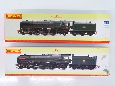 Lot 492 - A pair of HORNBY OO Gauge steam locomotives...