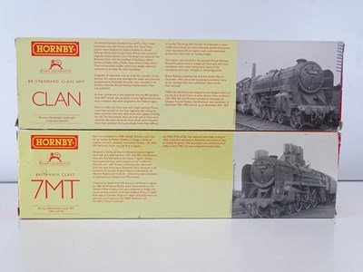 Lot 492 - A pair of HORNBY OO Gauge steam locomotives...