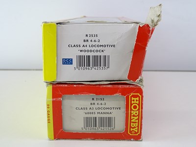 Lot 505 - A pair of HORNBY OO Gauge ex-LNER steam...
