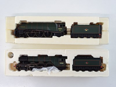 Lot 505 - A pair of HORNBY OO Gauge ex-LNER steam...