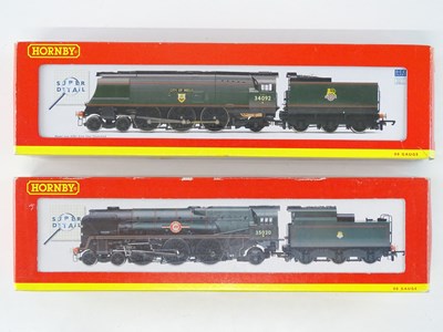 Lot 506 - A pair of HORNBY OO Gauge steam locomotives...