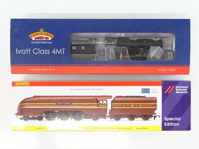 Lot 512 - A pair of OO Gauge LMS steam locomotives...