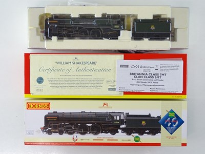 Lot 520 - A HORNBY OO Gauge R3096 Britannia class steam...