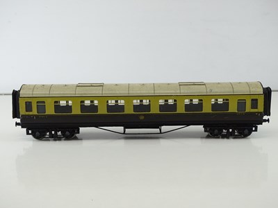 Lot 528 - An O Gauge EXLEY GWR passenger coach - F/G...