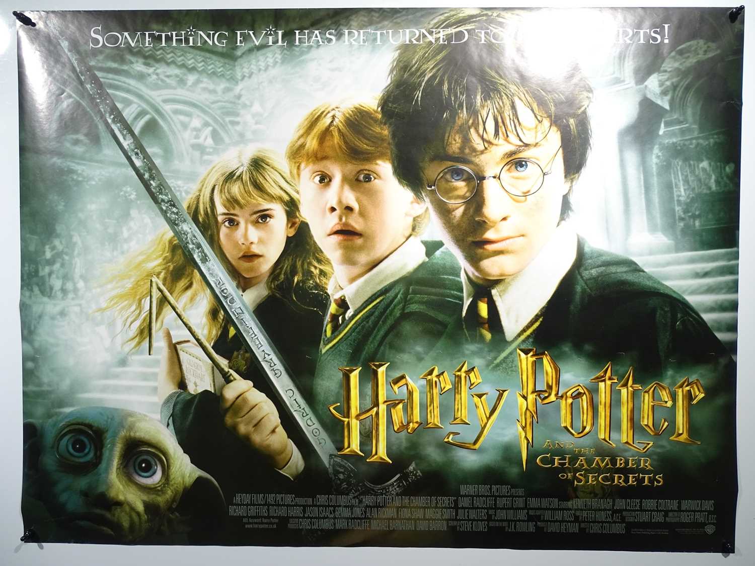 Lot 261 - HARRY POTTER: A selection of UK Quad Film