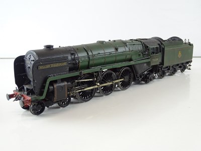 Lot 538 - A kit built finescale O Gauge Britannia Class...