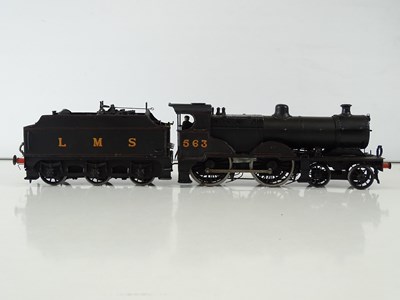Lot 557 - A kit built finescale O Gauge 4-4-0 compound...