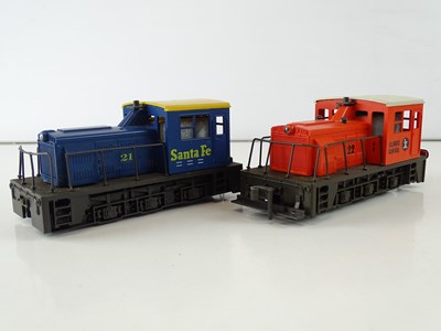 Lot 561 - A pair of ATLAS O Gauge American outline 0-6-0...