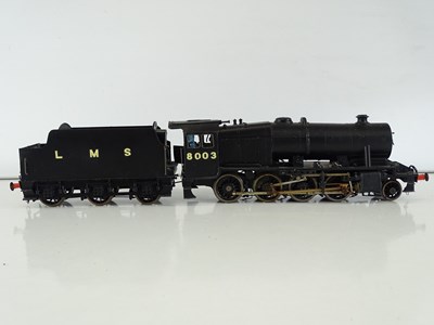 Lot 566 - A kit built finescale O Gauge class 8F 2-8-0...