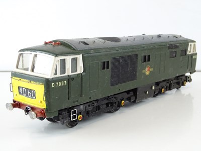 Lot 571 - A kit built finescale O Gauge Hymek diesel...