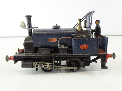 Lot 573 - A kit built finescale O Gauge Manning Wardle 0-...