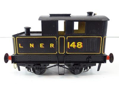 Lot 574 - A kit built finescale O Gauge Class Y1 0-4-0...