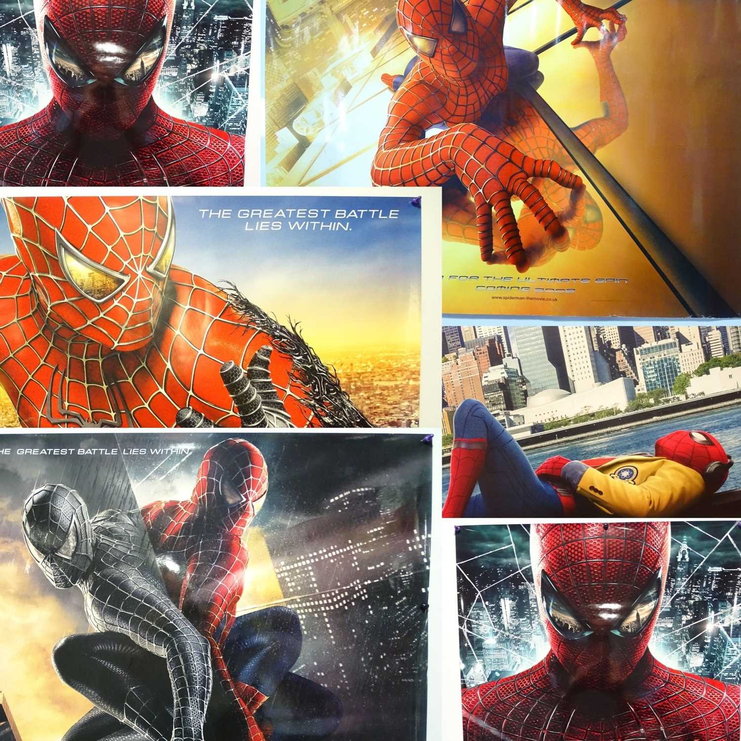Lot 266 - SPIDER-MAN: A selection of posters comprising...