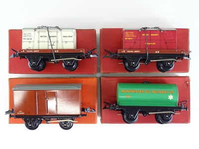 Lot 594 - A group of HORNBY O Gauge late production No....