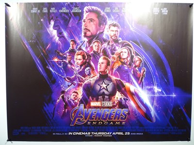 Lot 268 - AVENGERS: A pair of UK Quad 'Advance' film...