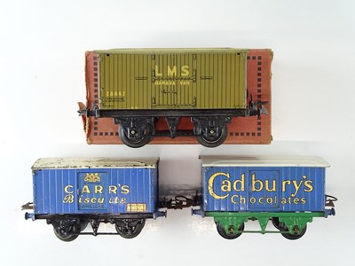 Lot 603 - A pair of HORNBY O Gauge pre war private owner...