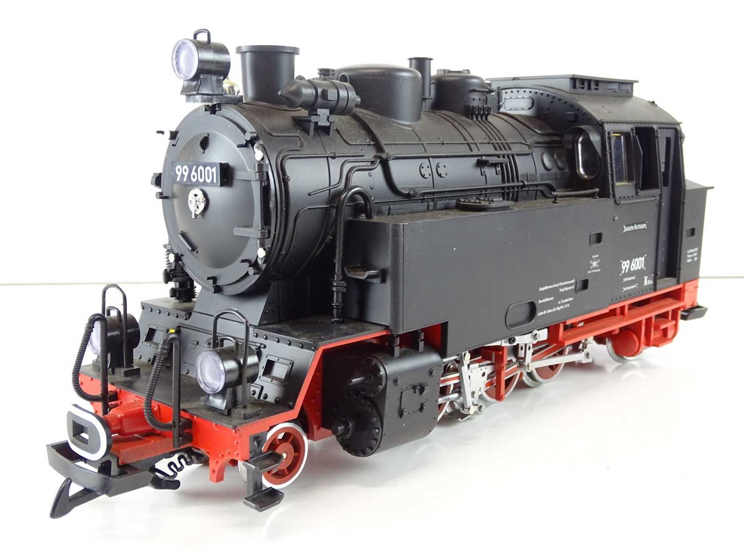 Lot 616 - An LGB G scale 22801 BR99 class 2-6-2 steam