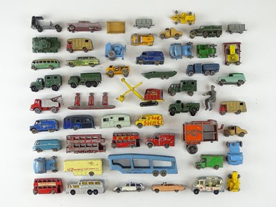 Lot 63 - A large group of playworn unboxed diecast...