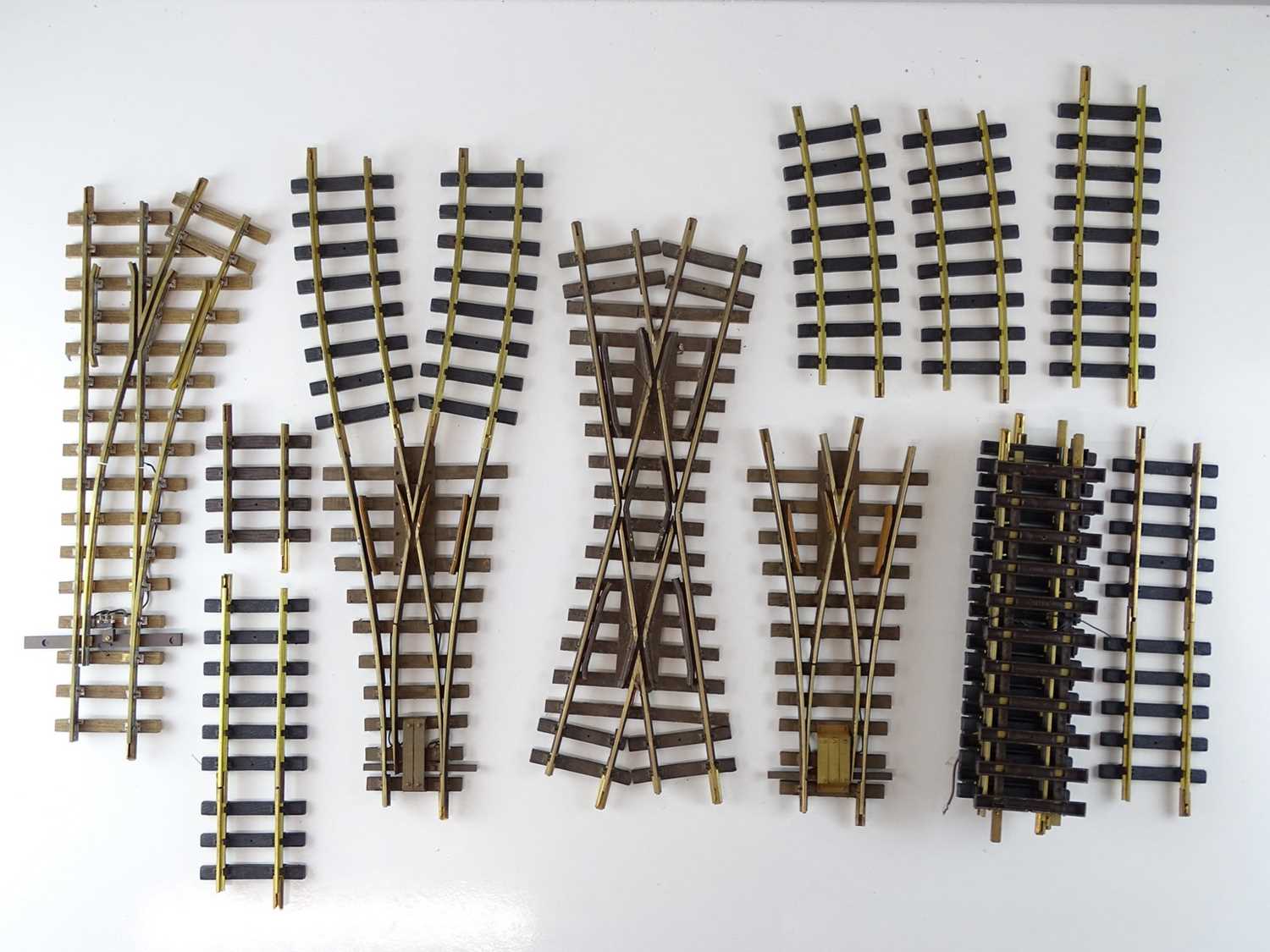 Lot 642 - A group of 45mm G Gauge track comprising some...