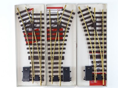 Lot 646 - A group of LGB G Scale electrically operated...