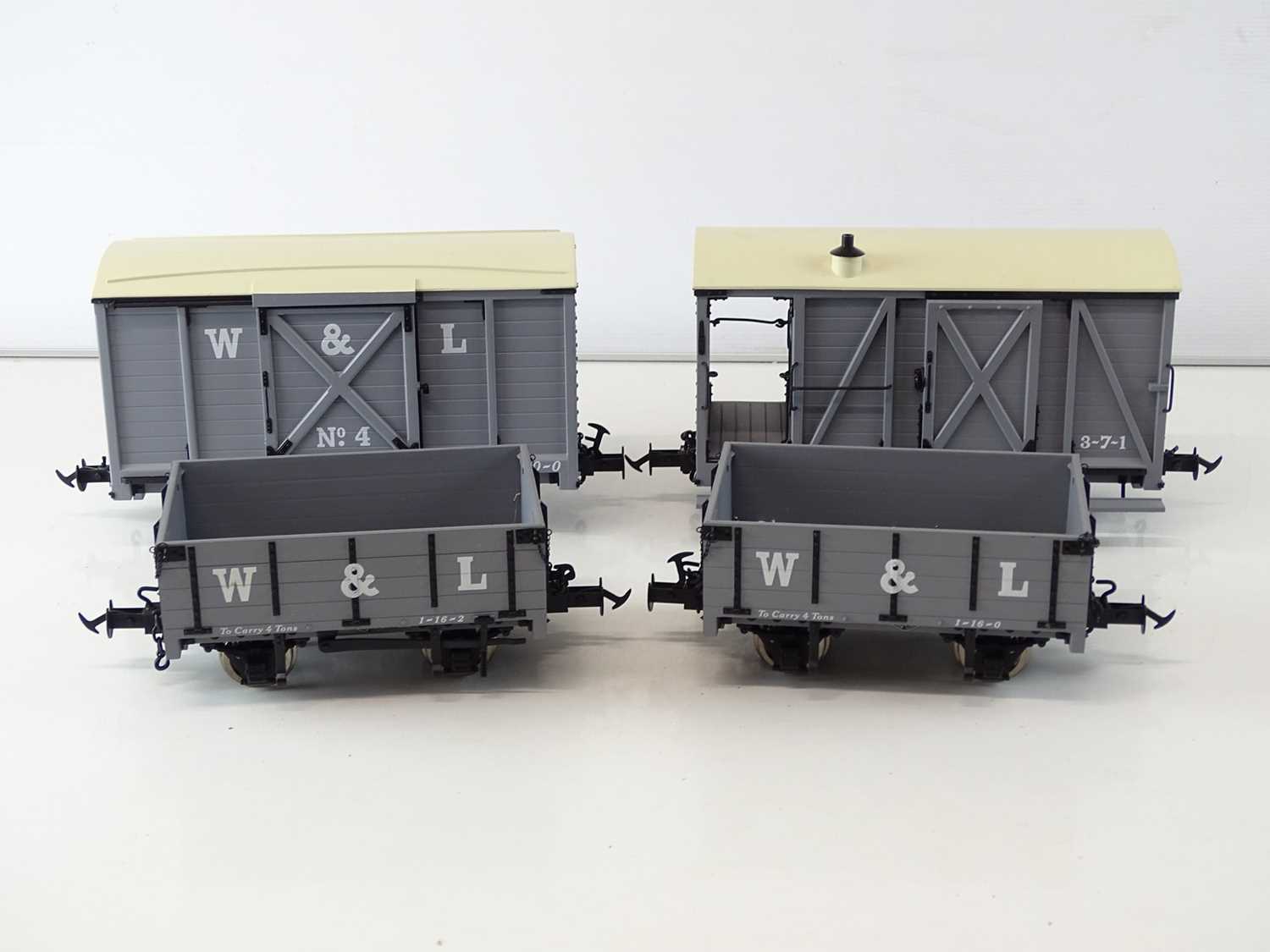 Lot 647 - A group of ACCUCRAFT / BMS G Scale Welshpool...